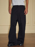 YADcrew Deconstructed Drop Crotch Loose Fit Wide Leg Work Pants