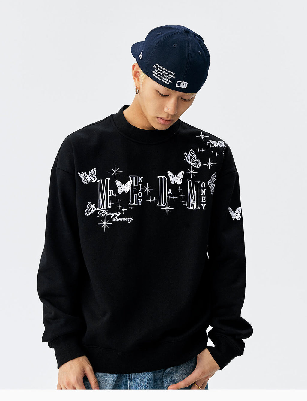 MEDM 3D Butterfly Logo Sweatshirt