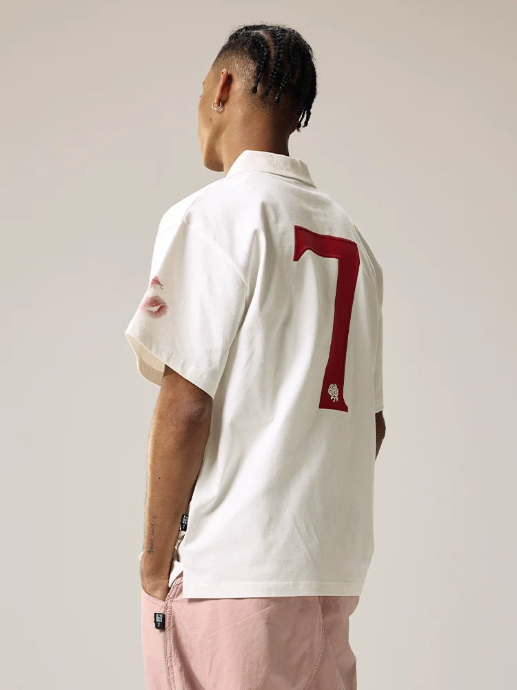 Remedy LOVING Foam Print Polo Shirt
