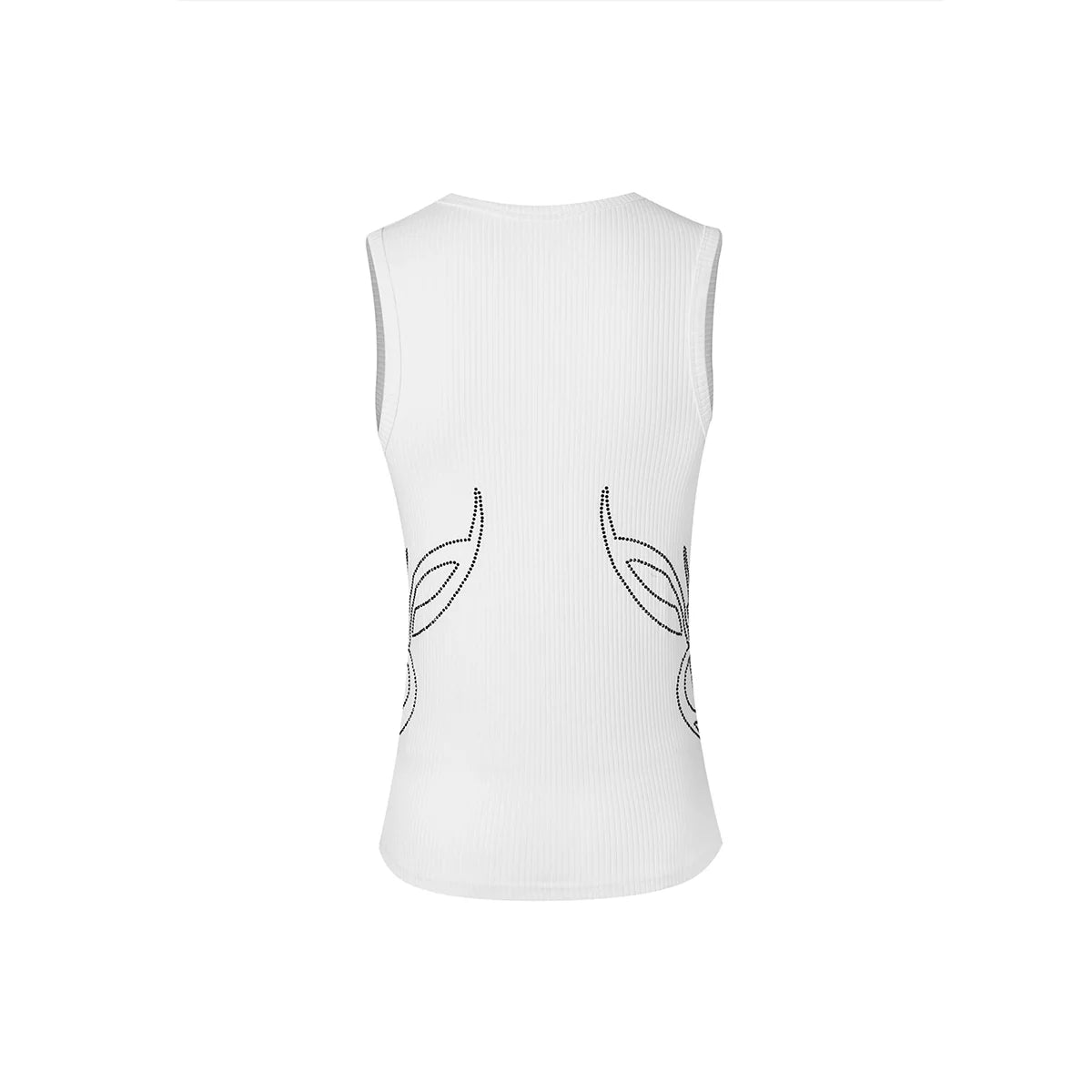 KARMANISTIC Rhinestone Embellished Tank Top