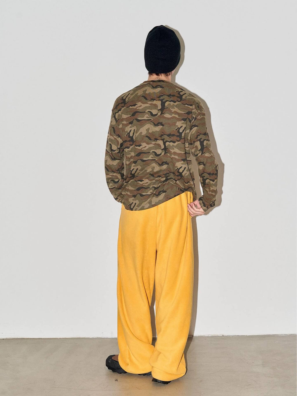 LIBERAFIT Hand Painted Polar Fleece Baggy Sweatpants