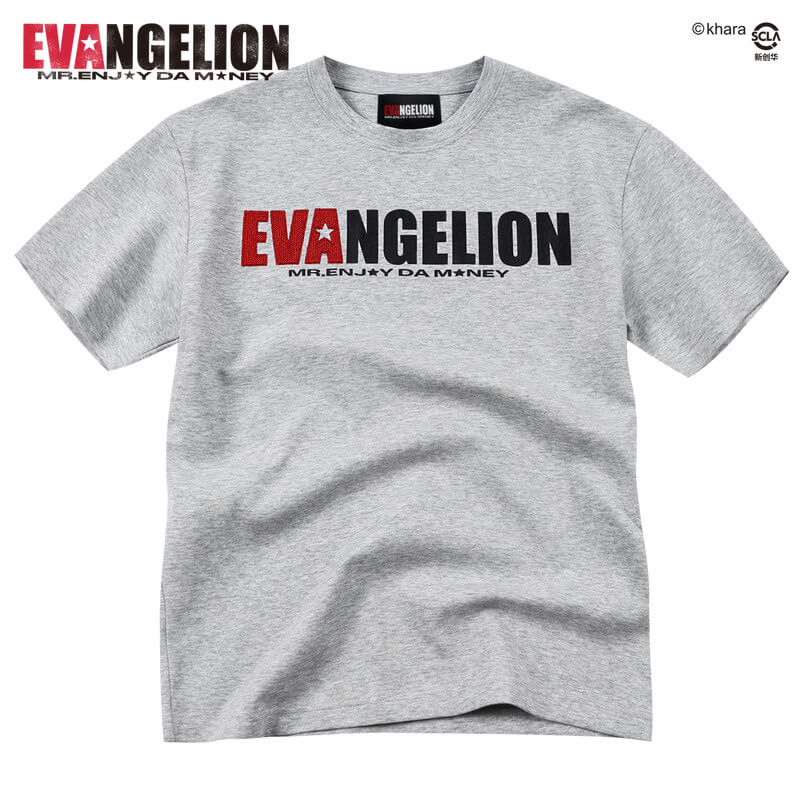 MEDM x EVA NEVER END Mixed Embroidery Print Logo Tee