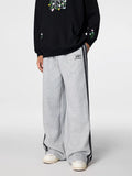 Achock Side Striped Baggy Sweatpants