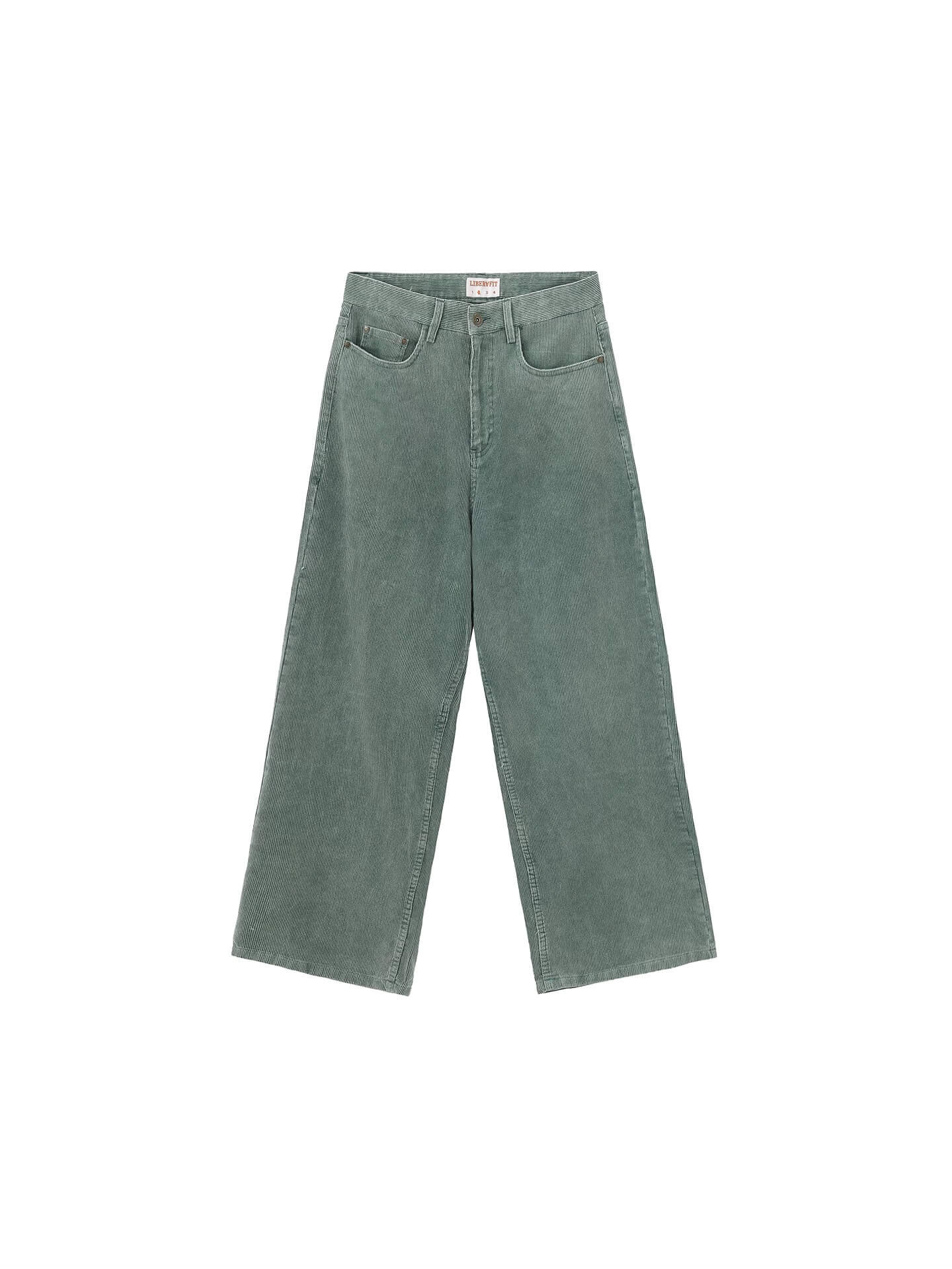 LIBERAFIT Vintage Corduroy Baggy Pants