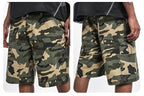 F3F Select Ripstop Double Knee Camouflage Studs Work Shorts
