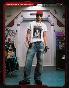 MEDM x EVA NEVER END Vintage Character Poster Print Tee