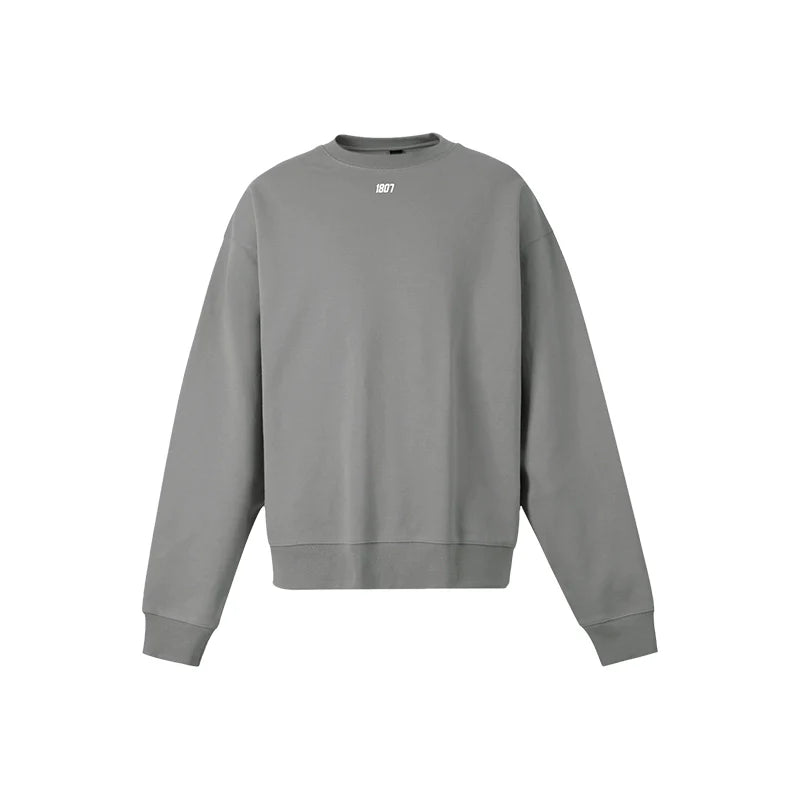 1807 Basic Logo Printed Sweatshirt