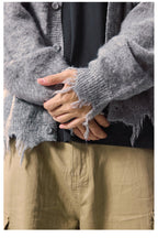 Remedy Distressed Knit Cardigan