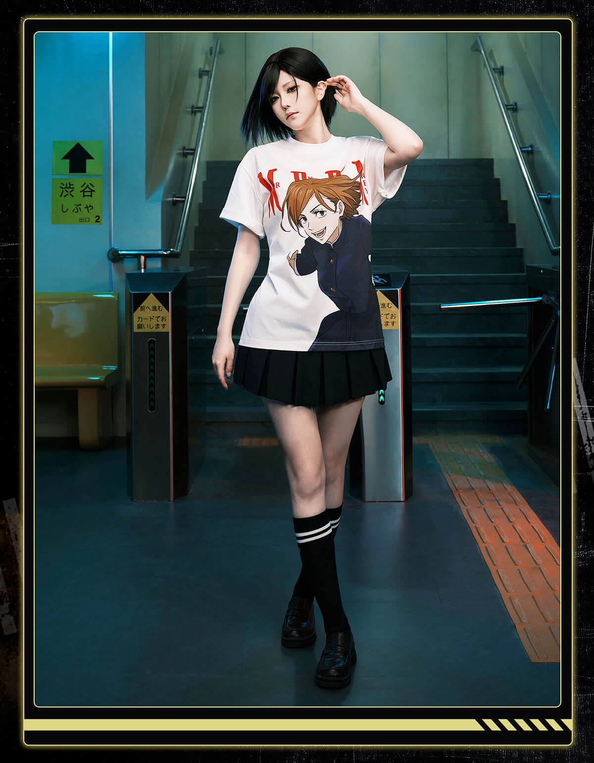 MEDM × Jujutsu Kaisen Shibuya Incident Arc Character Print Tee