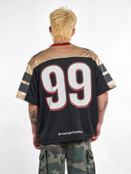 F3F Select Black and Gold 99 Mesh Hockey Jersey