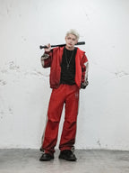 UNDERWATER Skeleton Patchwork Dirty Dye Sweatpants