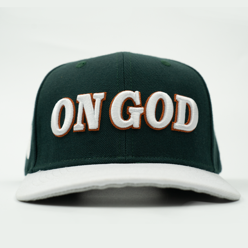 TGFCLUB ON GOD 3D Embroidered Baseball Cap