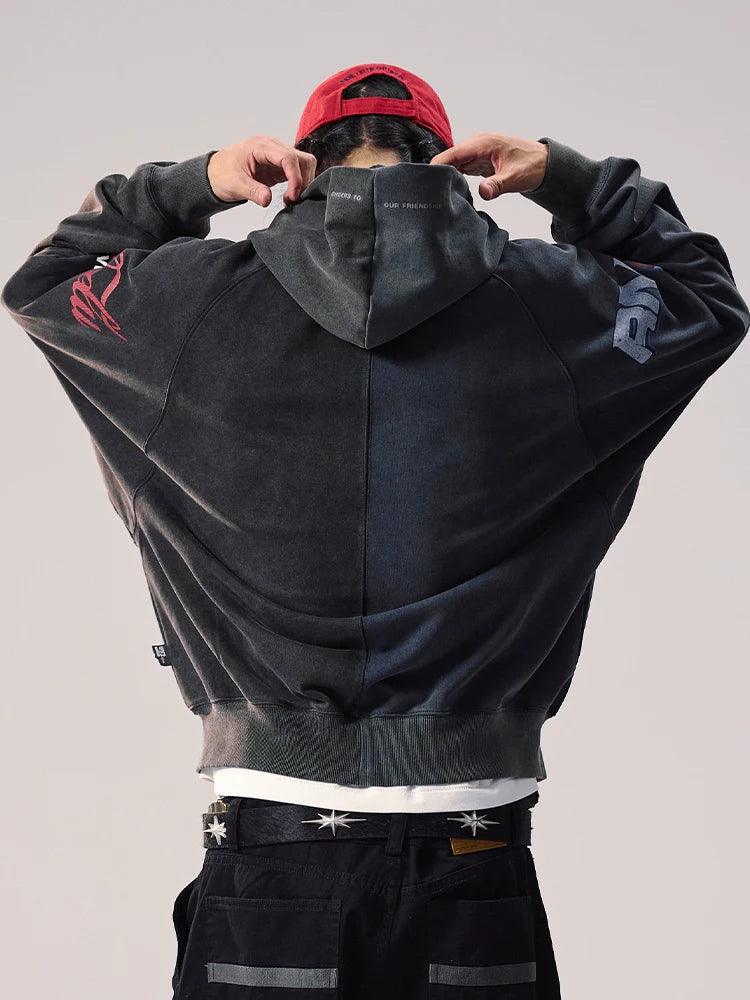 Remedy Washed Separate Raglan Hoodie