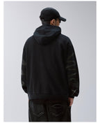 F2CE Tie Dye Distressed Embroidered Hoodie