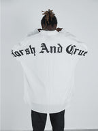 Harsh and Cruel Large Letters Logo Long Sleeved Shirt