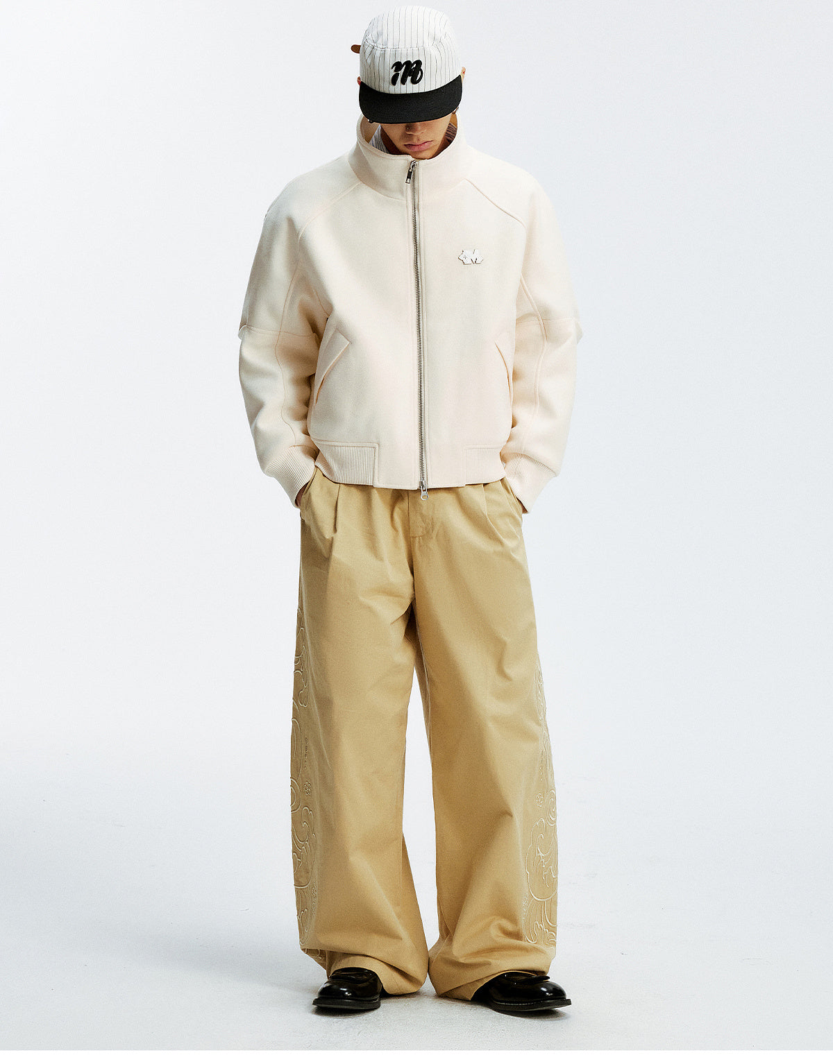 MEDM Metal Logo Tweed Jacket