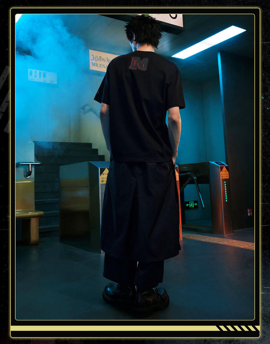 MEDM × Jujutsu Kaisen Ryomen Sukuna Print Embroidered Tee
