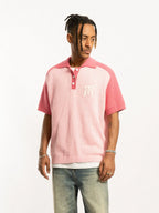 EMPTY REFERENCE Raglan Sleeve Knit Polo