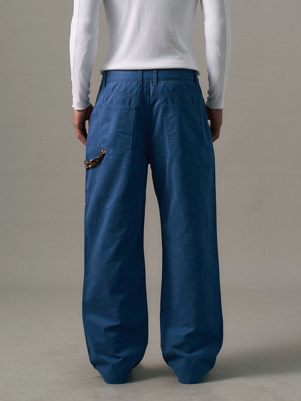 S45 Leopard Strap Work Pants