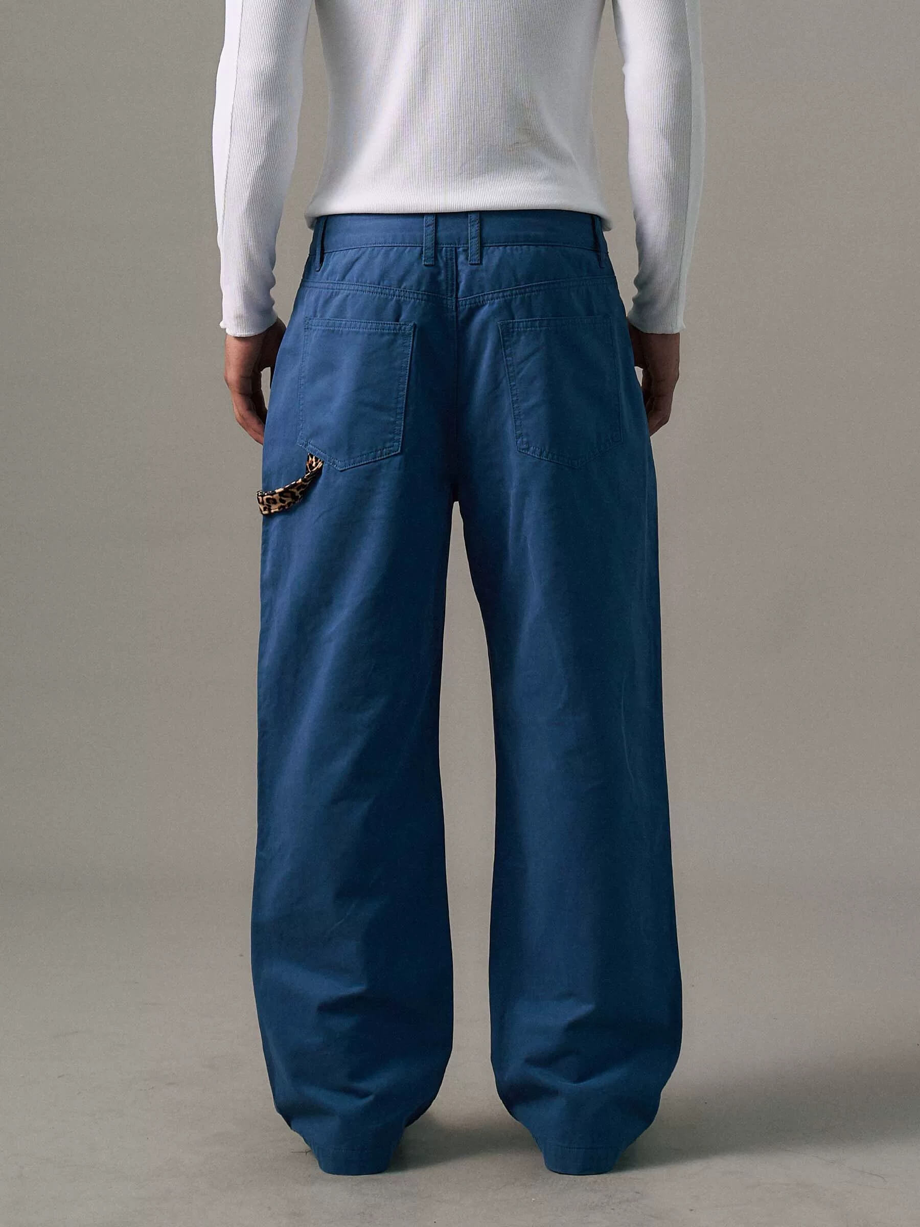 S45 Leopard Strap Work Pants