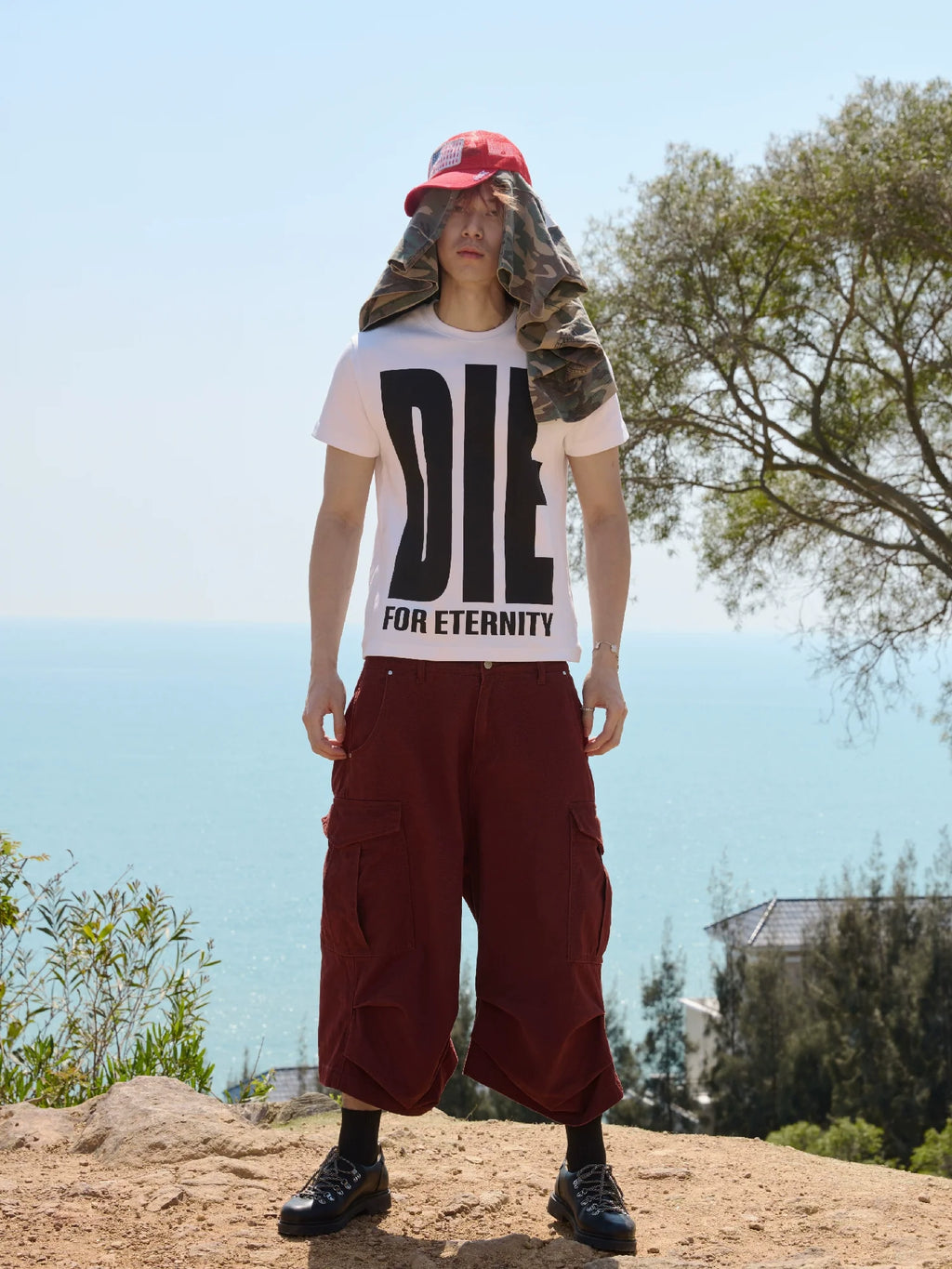 RUSURE DIE FOR ETERNITY Full Print Tee