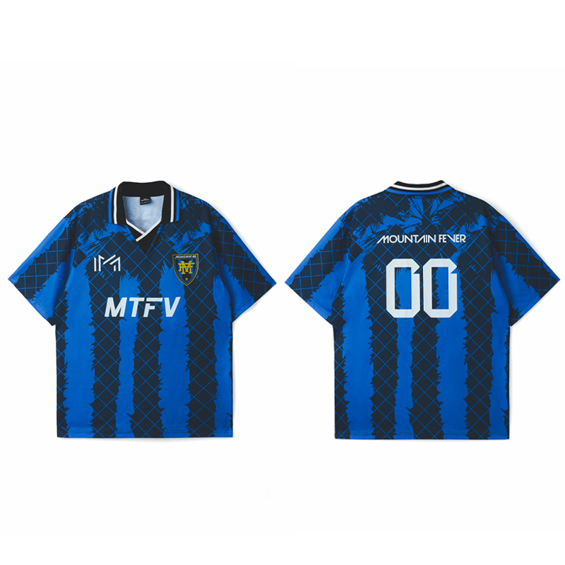MOUNTAINFEVER Coconut Stripe Soccer Jersey Polo
