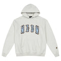 MEDM Animal Leather Logo Patch Hoodie