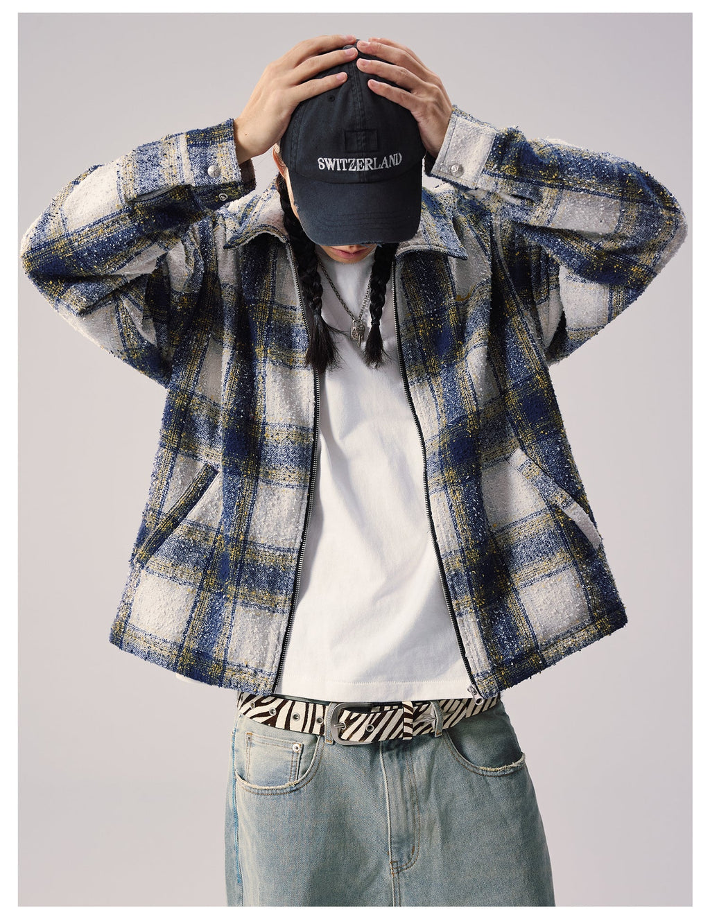 Remedy Ombre Check Jacket