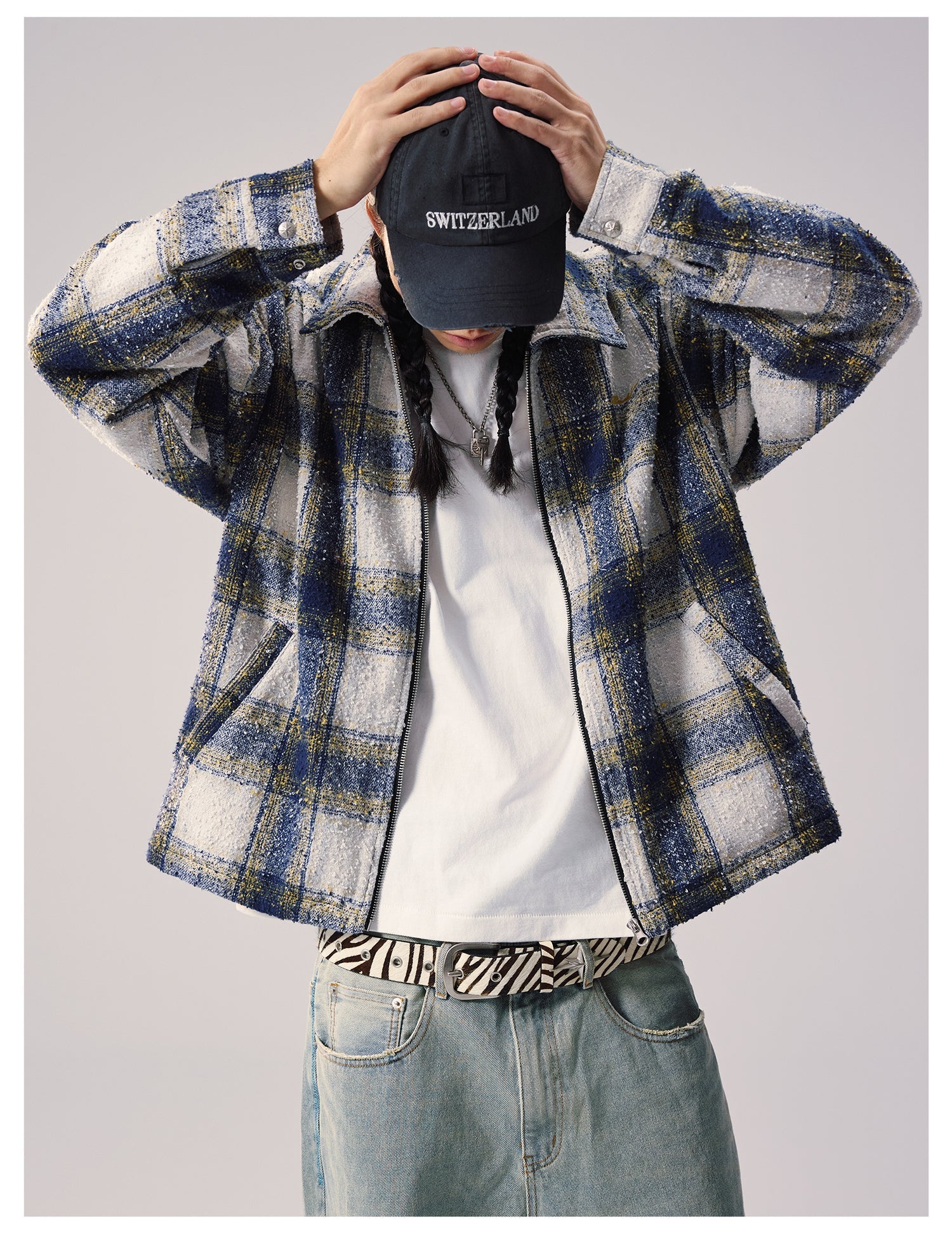 Remedy Ombre Check Jacket