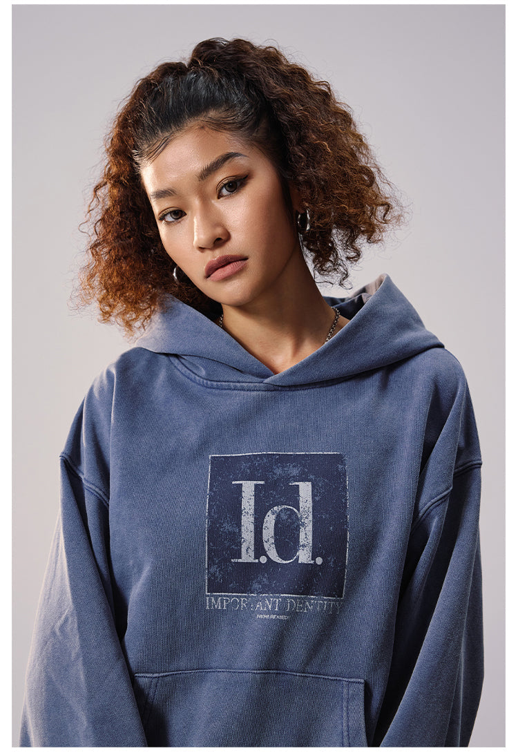 Remedy ID Print Washed Hoodie