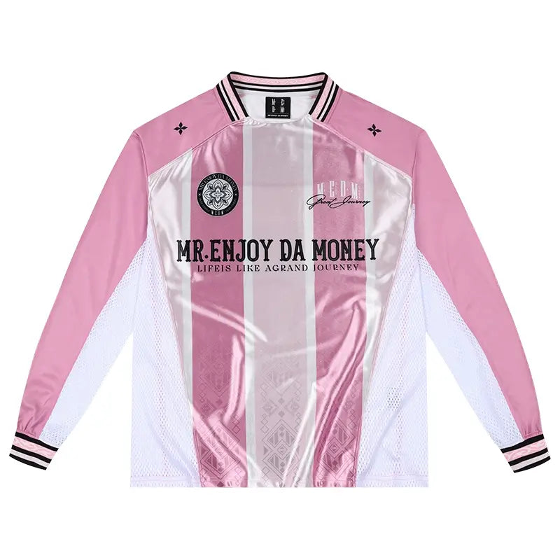 MEDM Ethnic Pattern Long Sleeve Jersey
