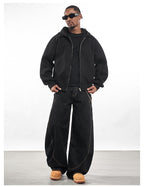 F3F Select Deconstructed Zip Up Hoodie