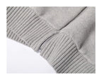 KARMANISTIC Embroidered Zip Up Knit Hoodie