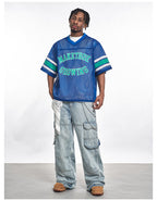 F3F Select Letter Printed Mesh Hockey Jersey