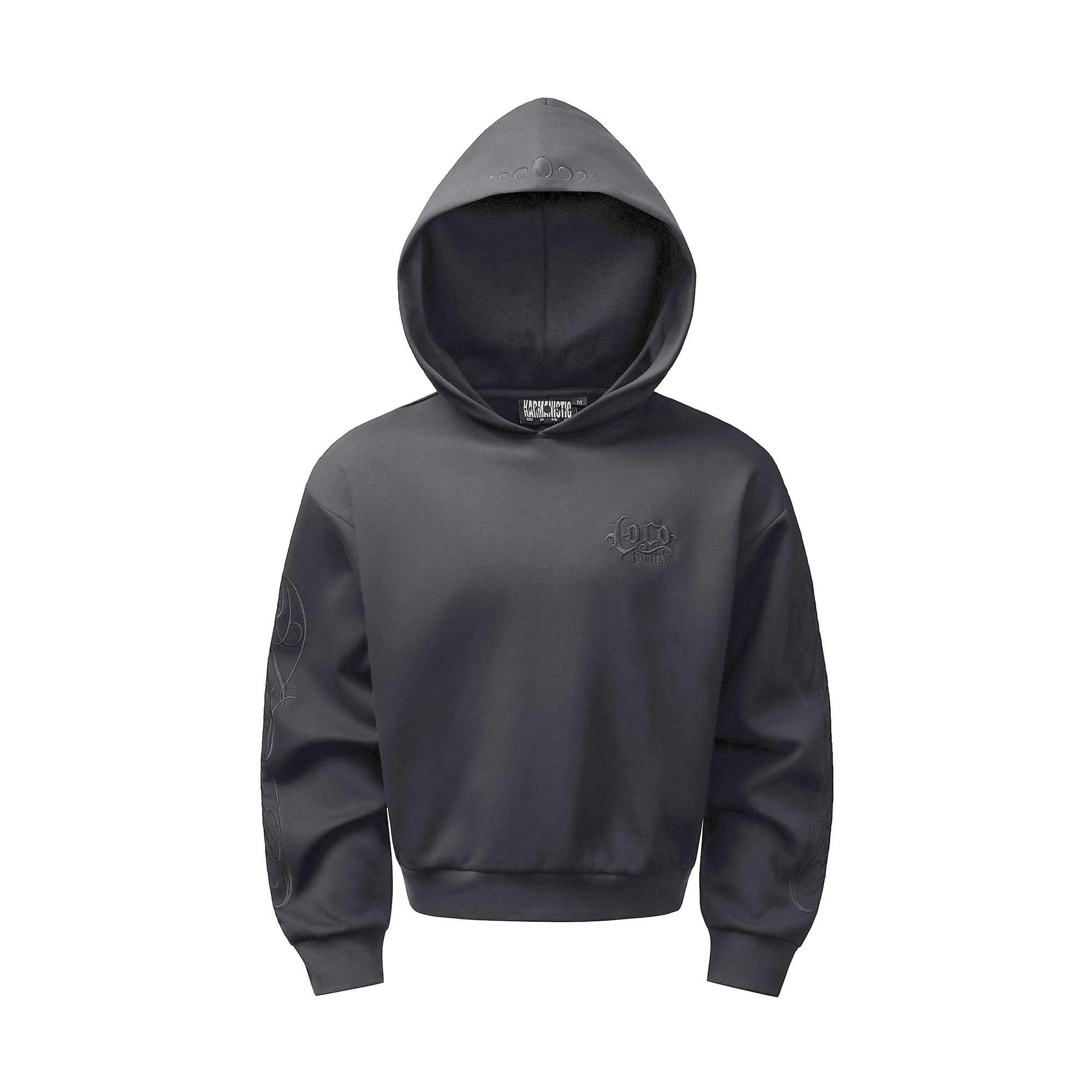 KARMANISTIC x LOCO Logo Embroidered Hoodie