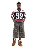 F3F Select Star 99 Numbering Color Block Mesh Short Sleeve Jersey