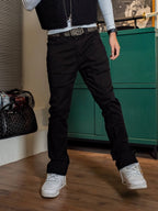 TGFCLUB Basic Slim Fit Flared Pants