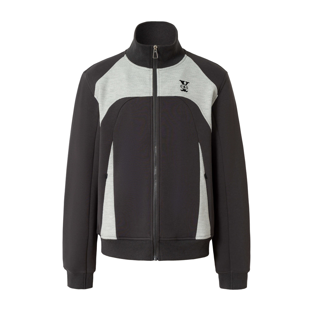YADcrew Color Block Deconstructed Track Jacket