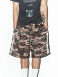 LIBERAFIT Skeleton Patch Embroidered Mesh Shorts
