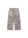 LIBERAFIT Tiger Camo 3D Patch Pocket Zip Off Cargo Pants