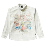 Remedy Cartoon Print Long Sleeve Shirt