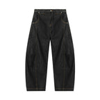 JHYQ Black Machete Baggy Jeans