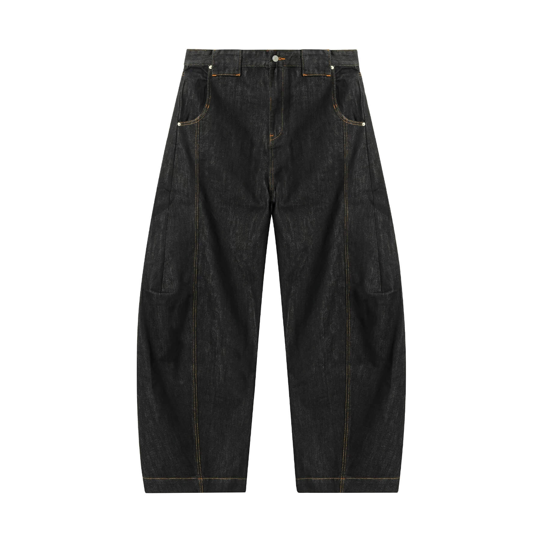 JHYQ Black Machete Baggy Jeans