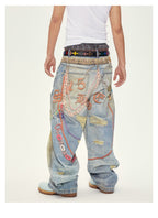 S45 3D Printed Baggy Jeans