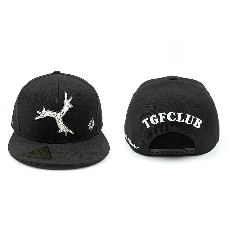 TGFCLUB Embroidered Flat Brim Baseball Cap
