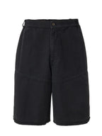 F2CE Black Washed Distressed Baggy Shorts