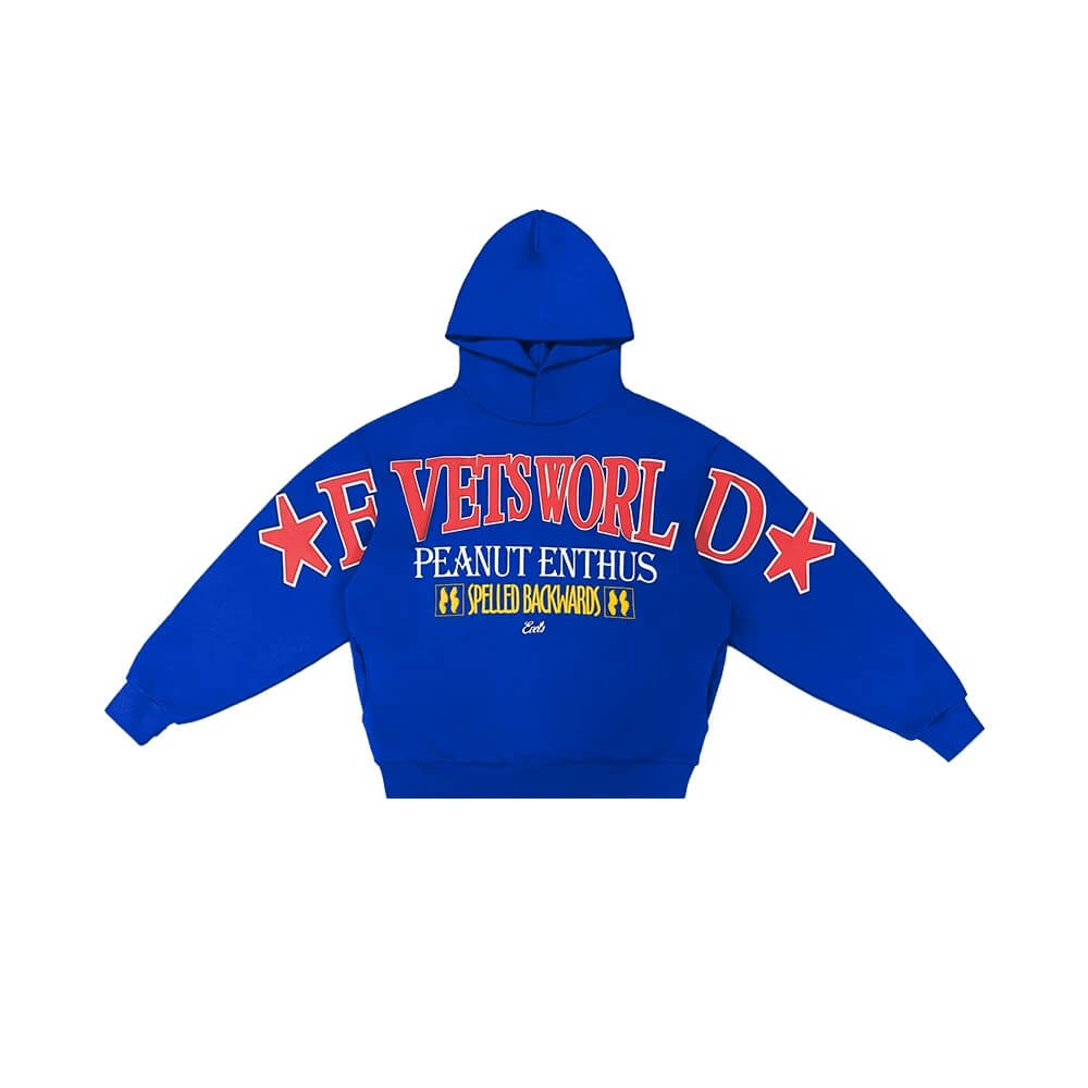 EVETS PEANUT ENTHUS Foam Print Hoodie