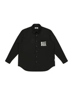 EMPTY REFERENCE Printed Font Long Sleeve Shirt