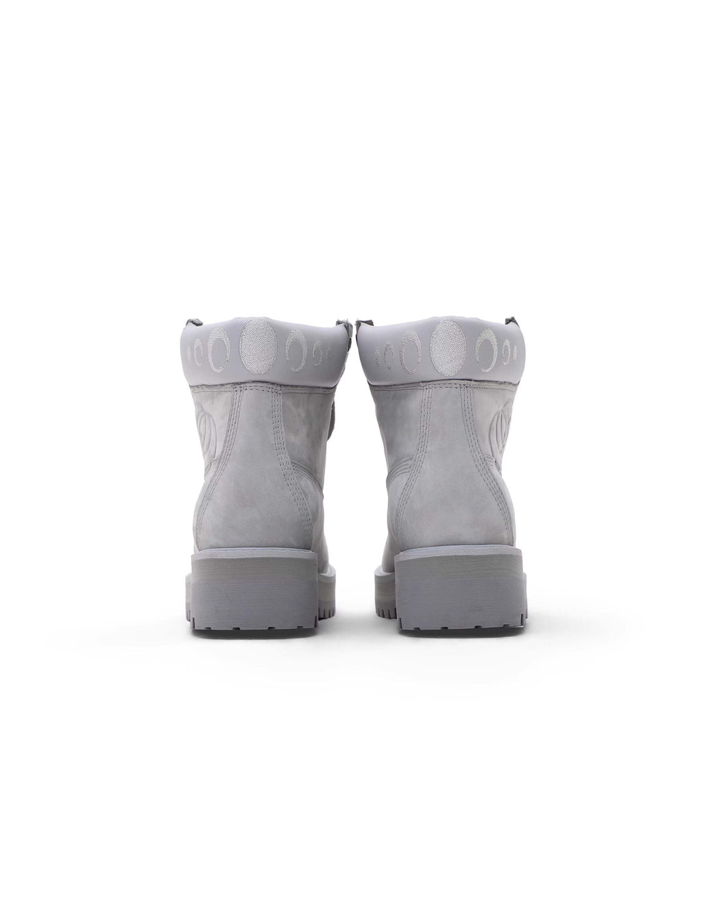 KARMANISTIC Nubuck Leather Embroidered Work Boots