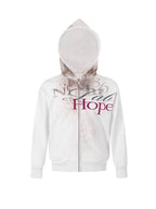 Night Lab Leopard Gradient Print Zip Up Hoodie